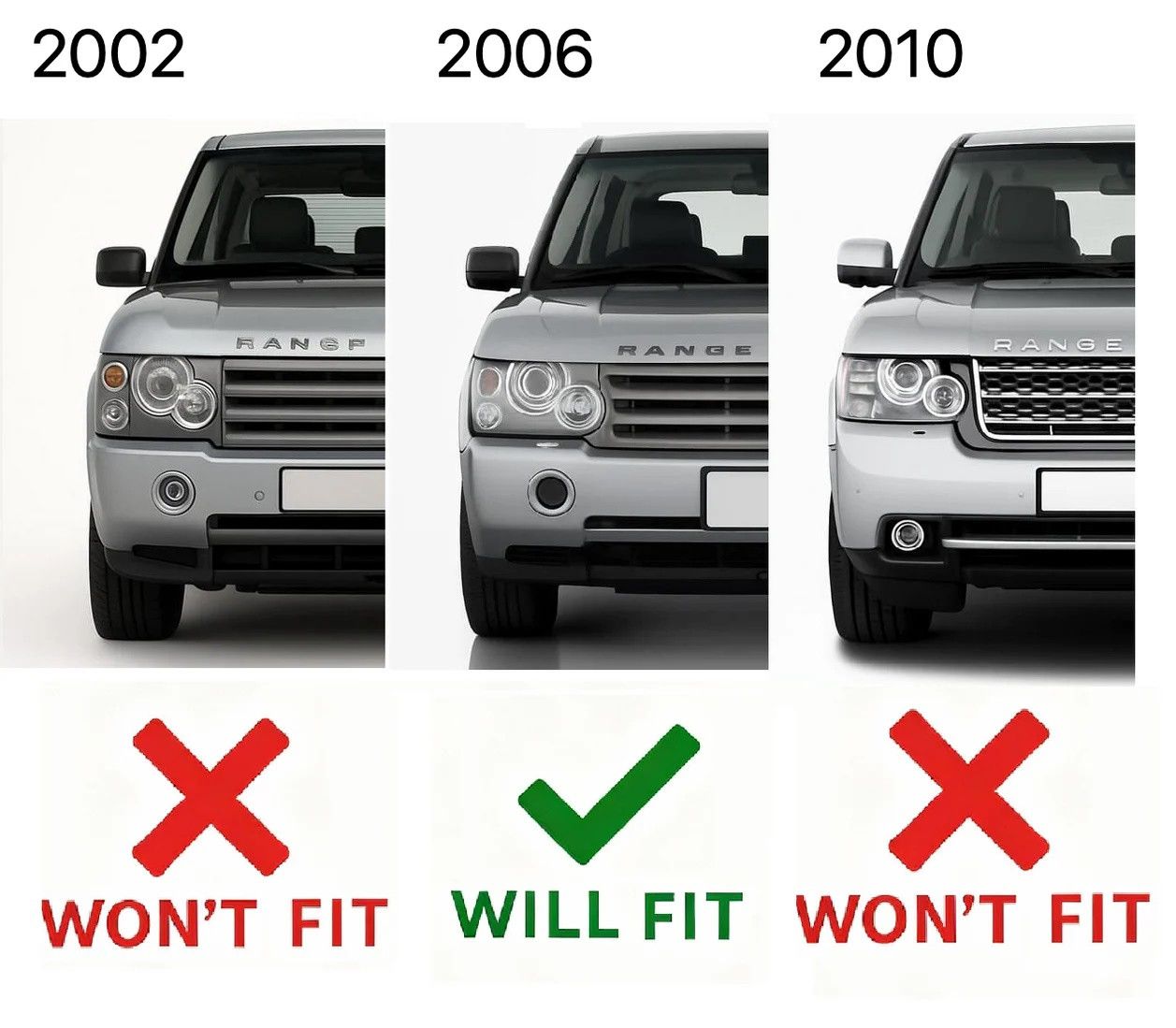 products/1670/staklo fara VOGUE (L322) 2005-2009.jpg - LAND ROVER RANGE ROVER VOGUE (L322) 2005-2009 Staklo Fara Levo+Desno - Xenon Svetla Beograd